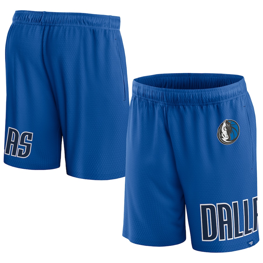 

Шорты Fanatics Branded Dallas Mavericks, роял