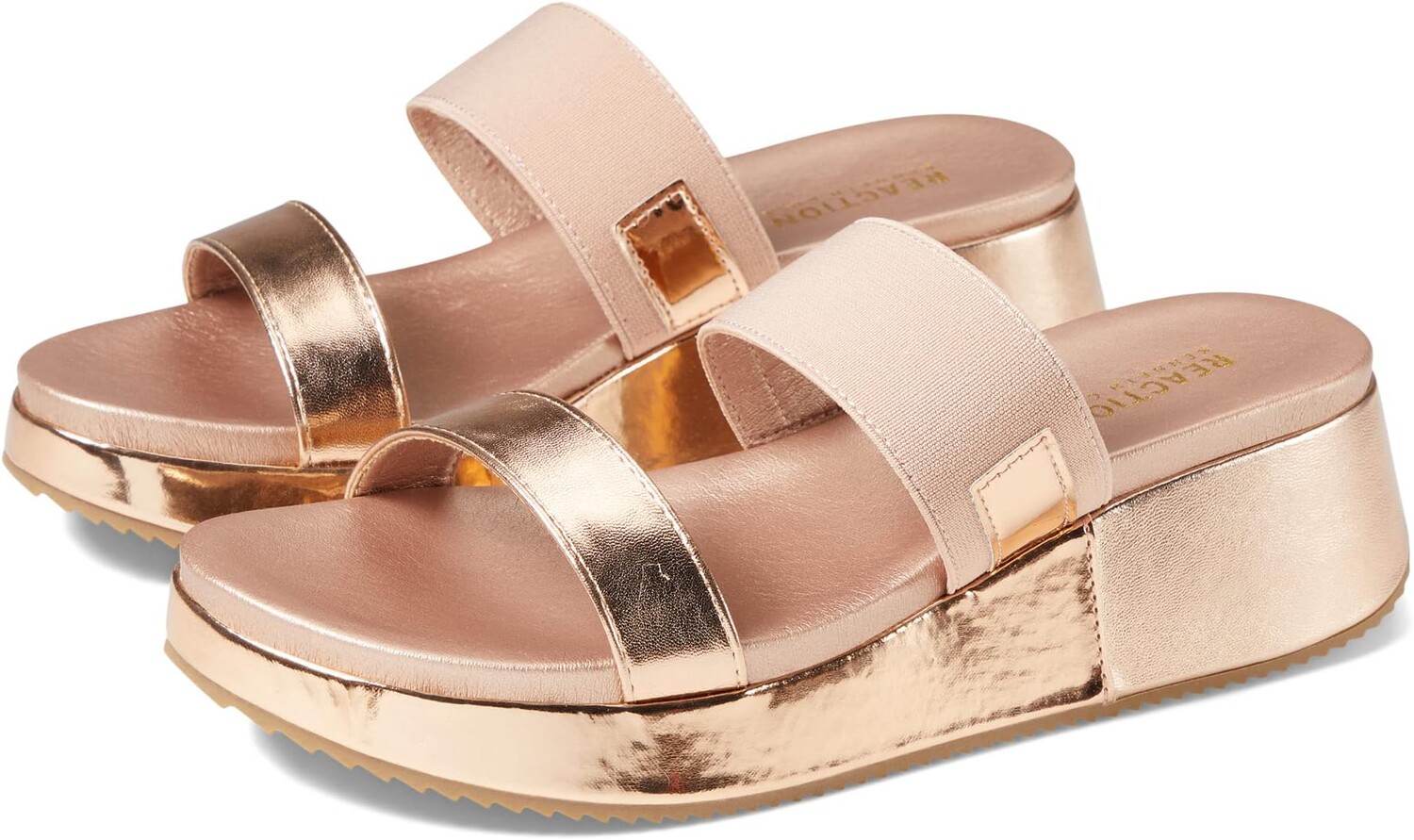 

Босоножки Perry Kenneth Cole Reaction, цвет Rose Gold Metallic