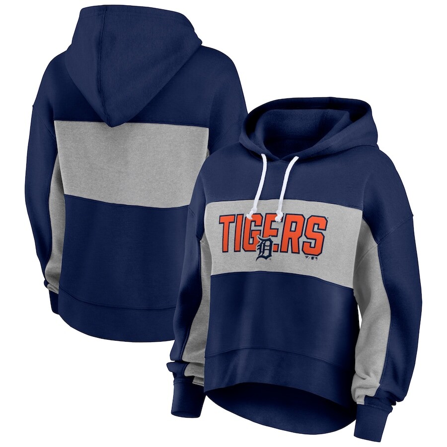 

Пуловер с капюшоном Fanatics Branded Detroit Tigers, нави