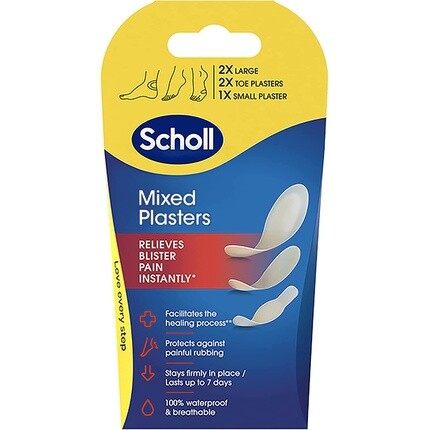 

Смешанная упаковка блистерного пластыря Scholl