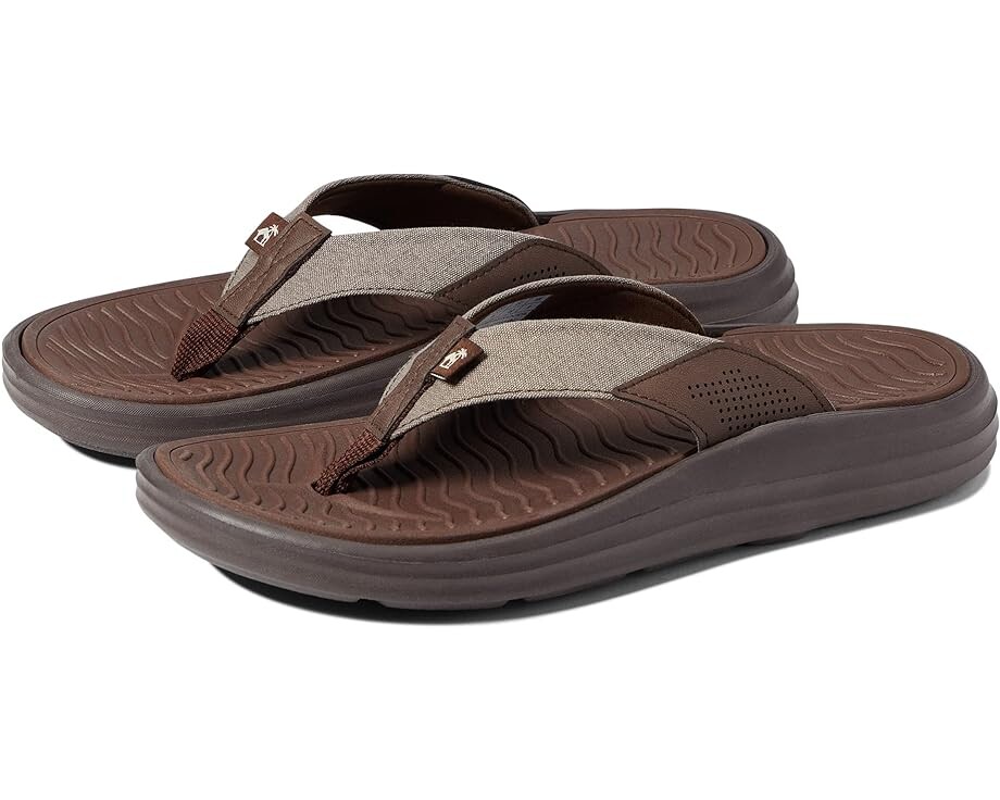 

Сандалии Caribbean Joe Havana Flip-Flop, темно-коричневый