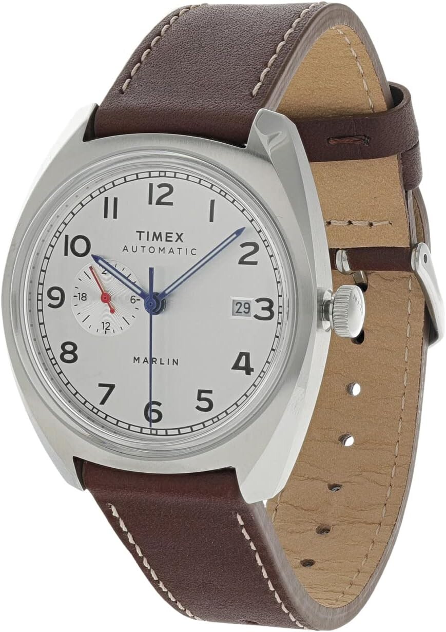 

Часы 39 mm Marlin Sub-Dial Automatic Timex, коричневый