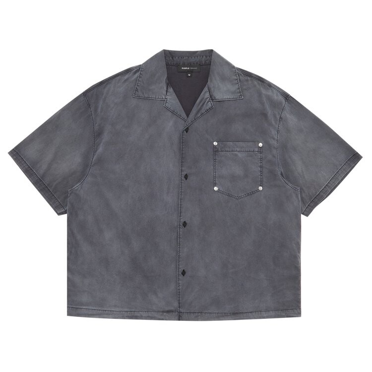 

Рубашка PURPLE BRAND Poplin 'Black', черный