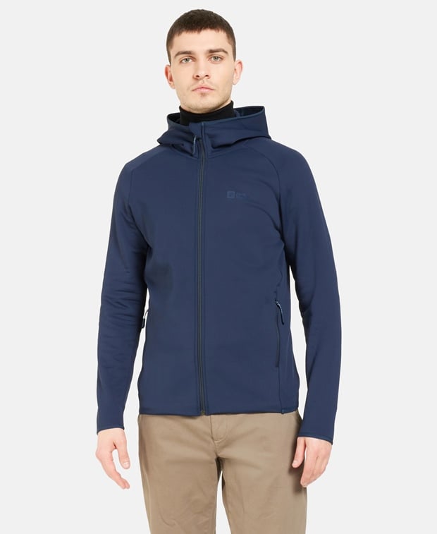 

Куртка PowerStretch Jack Wolfskin, икра черная