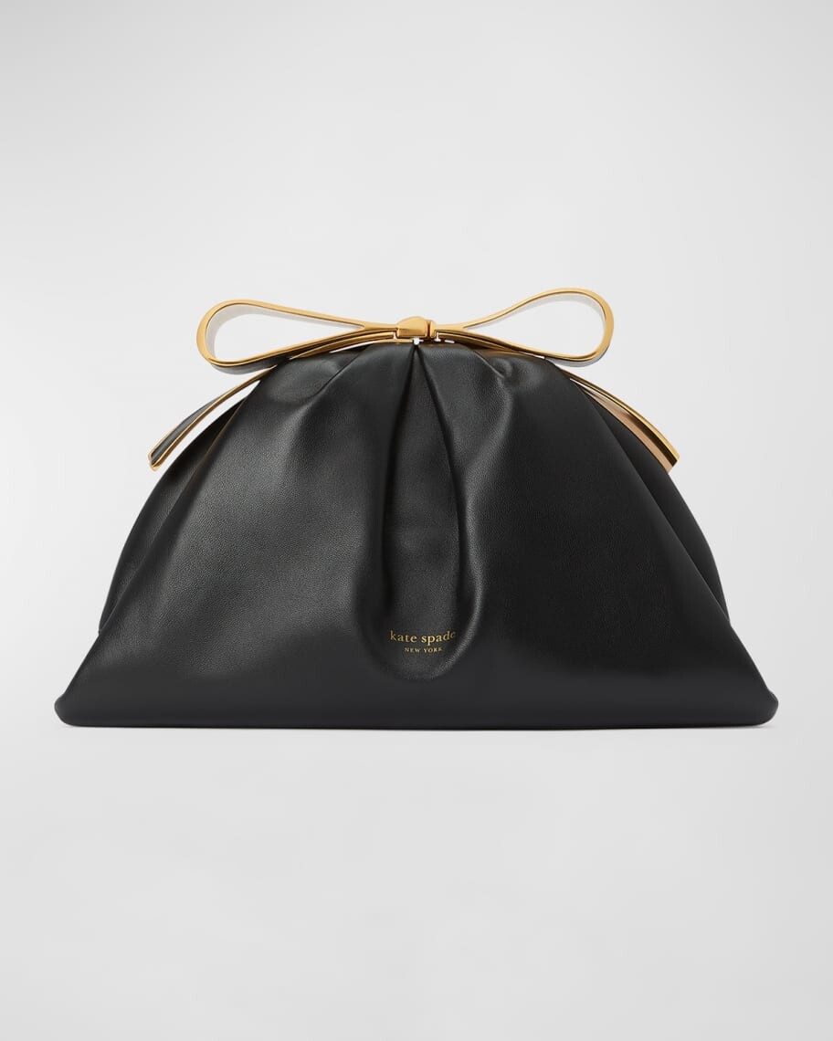 

Кожаный клатч с бантом для новобрачных kate spade new york