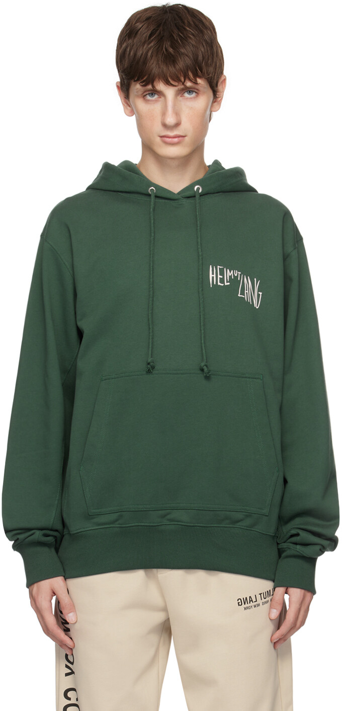 

Зеленая худи Scribble Eve Helmut Lang, Зеленый