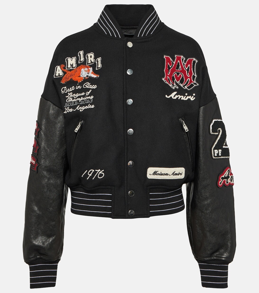 

Университетская куртка Tiger AMIRI, черный