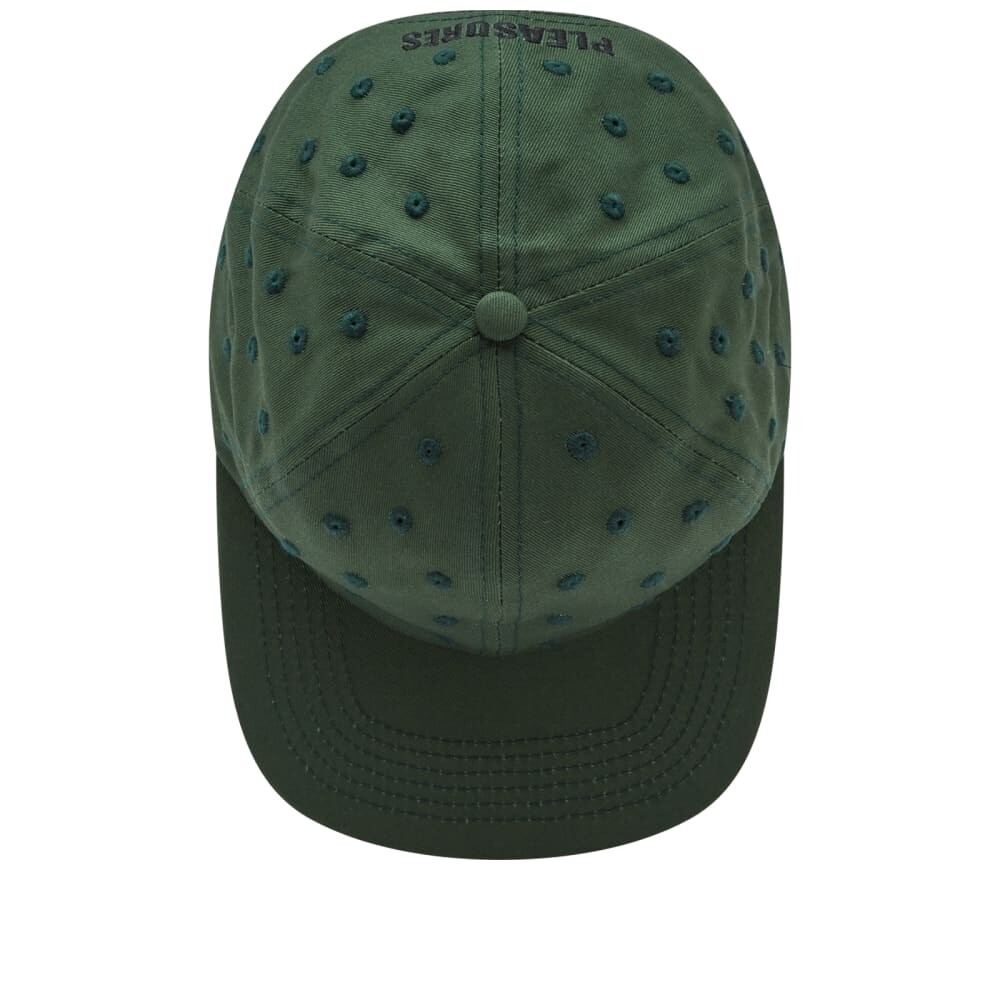

Кепка Snapback с люверсами Pleasures, зеленый