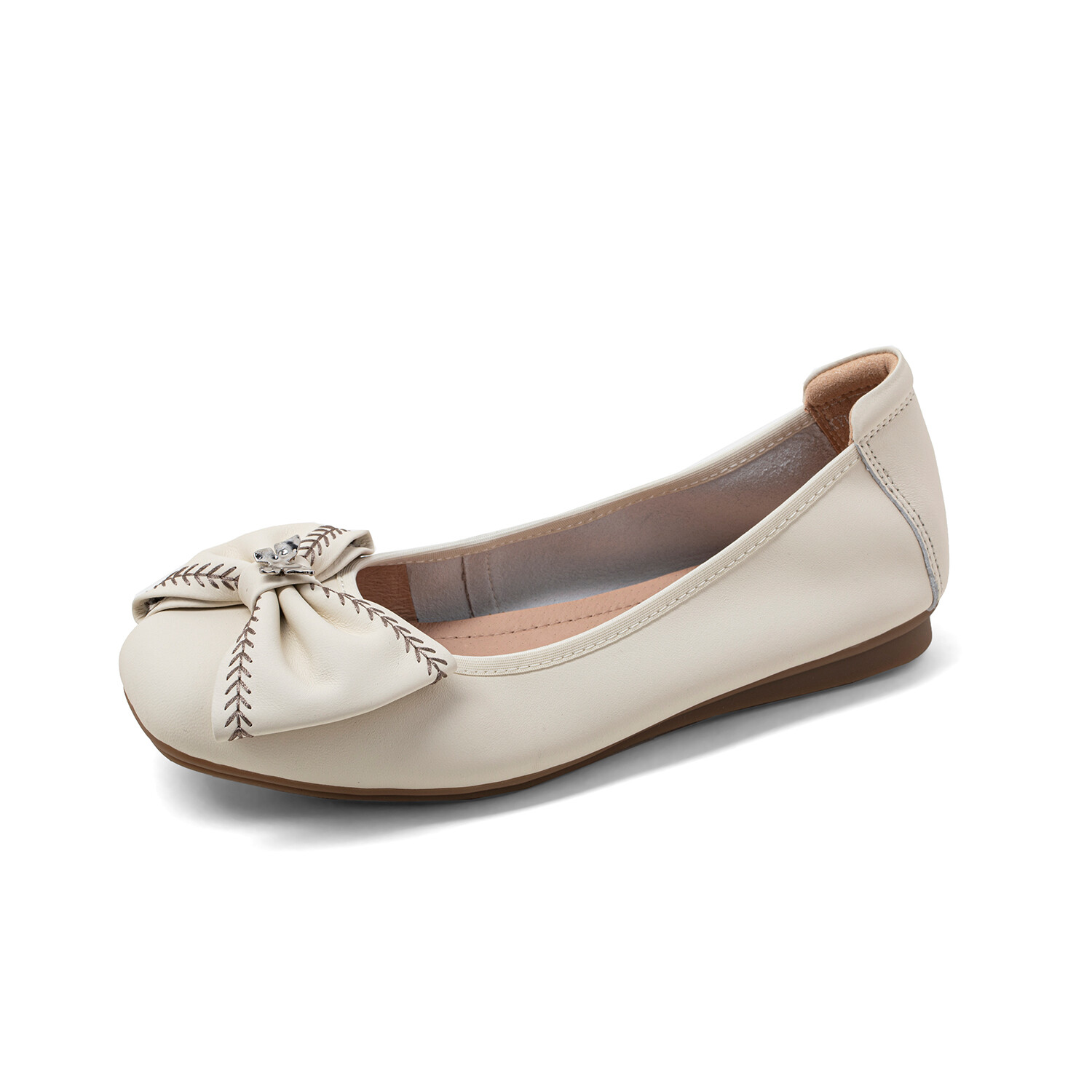 

Туфли женские повседневные Women's Casual Shoes Women's Comely, кремовый