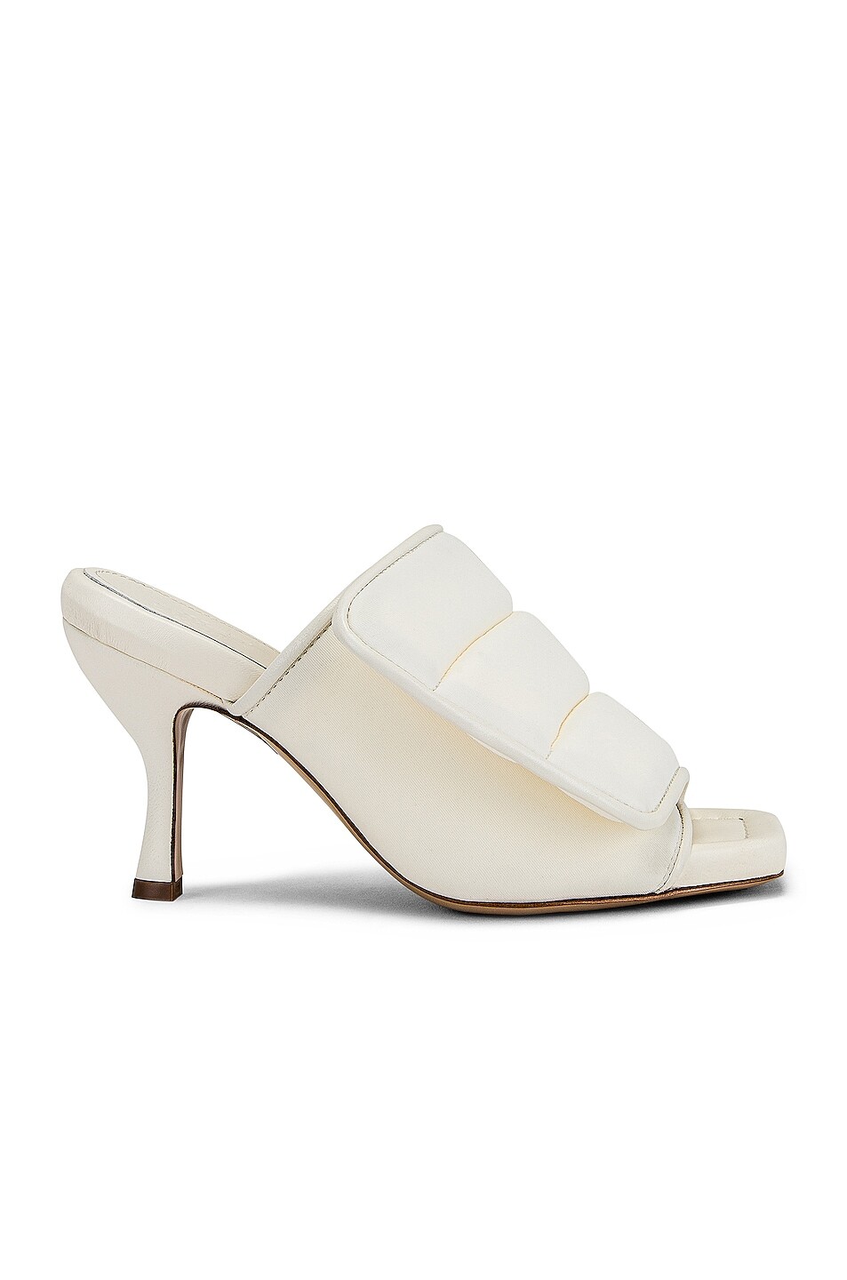 

Мюли Gia Borghini Puffy Scuba Sandal, слоновая кость