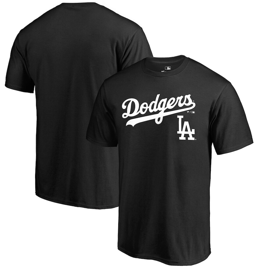 

Футболка с коротким рукавом Fanatics Branded Los Angeles Dodgers, черный