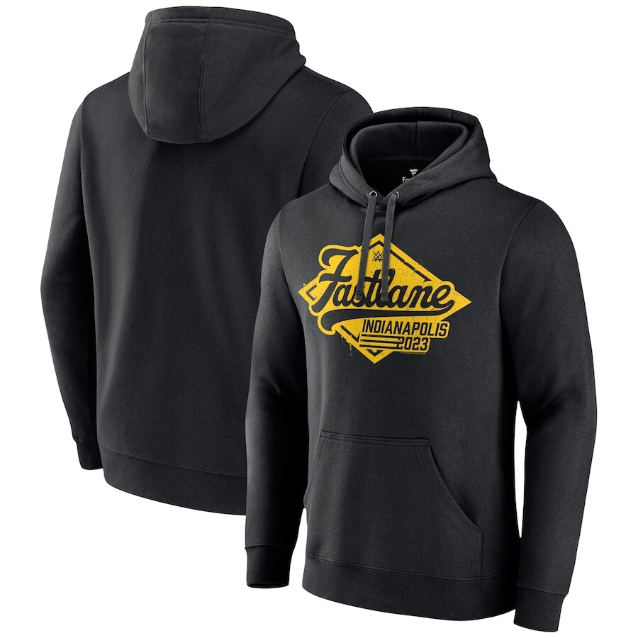 

Пуловер с капюшоном Fanatics Branded Wwe Merchandise, черный