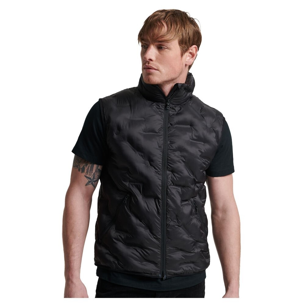 

Жилет Superdry Studios Heat Seal, черный