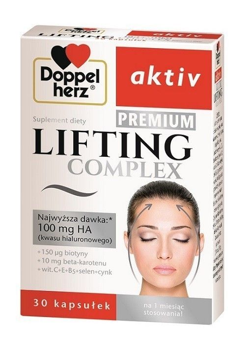 Doppelherz aktiv Lifting Complex препарат, улучшающий состояние кожи, 30 шт.