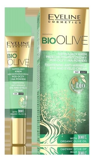 

Подтягивающий крем для глаз и век против морщин 20мл Eveline Cosmetics Bio Olive
