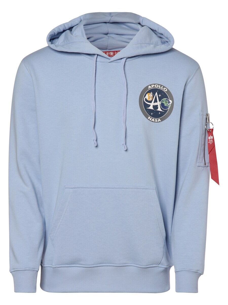 

Толстовка Alpha Industries, светло-синий
