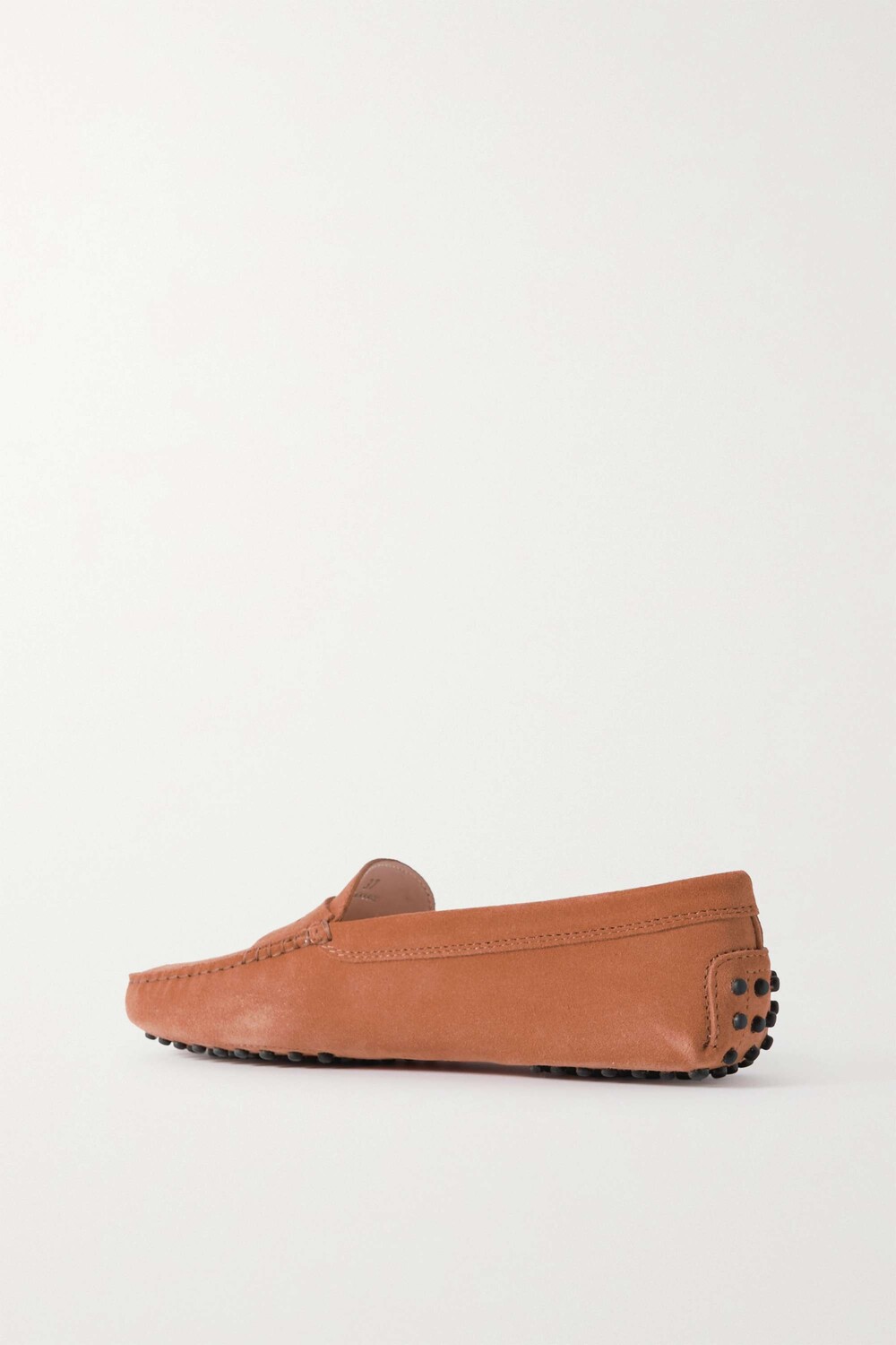 

TOD'S замшевые лоферы Gommino, бежевый