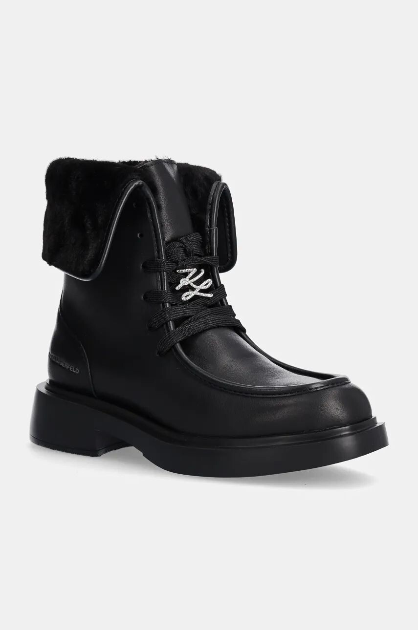 

Кожаные ботильоны Karl Lagerfeld MACIE, черный