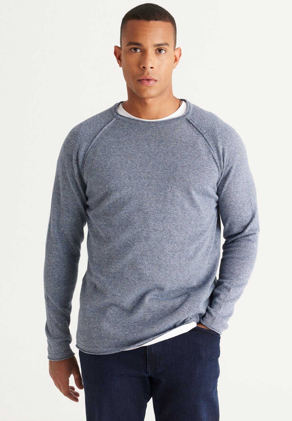 

Рубашка с длинным рукавом STANDARD O COLLAR AC&CO / ALTINYILDIZ CLASSICS, цвет Standard Fit Knitwear O Collar