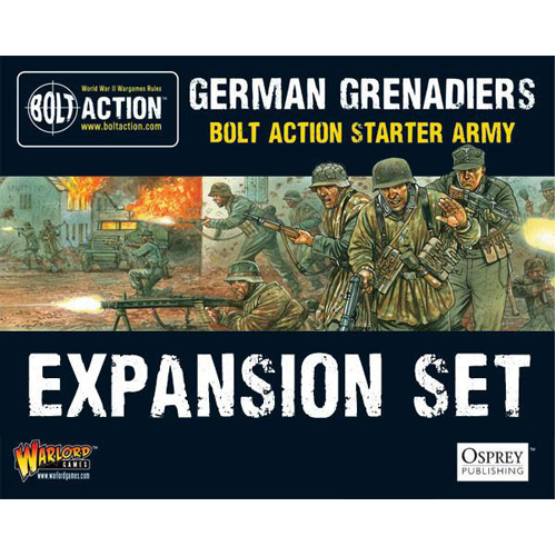 Фигурки German Grenadier Starter Army Warlord Games фигурки fallschirmjager german paratroopers warlord games