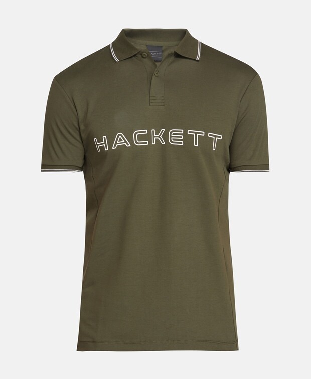 

Рубашка поло Hackett London, хаки