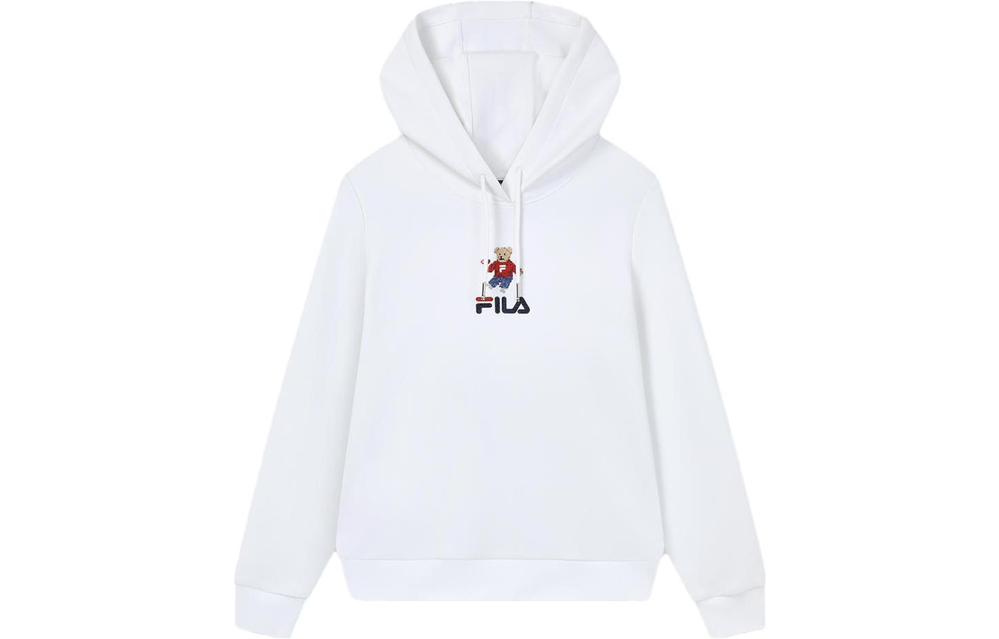 

Толстовка унисекс белая Fila