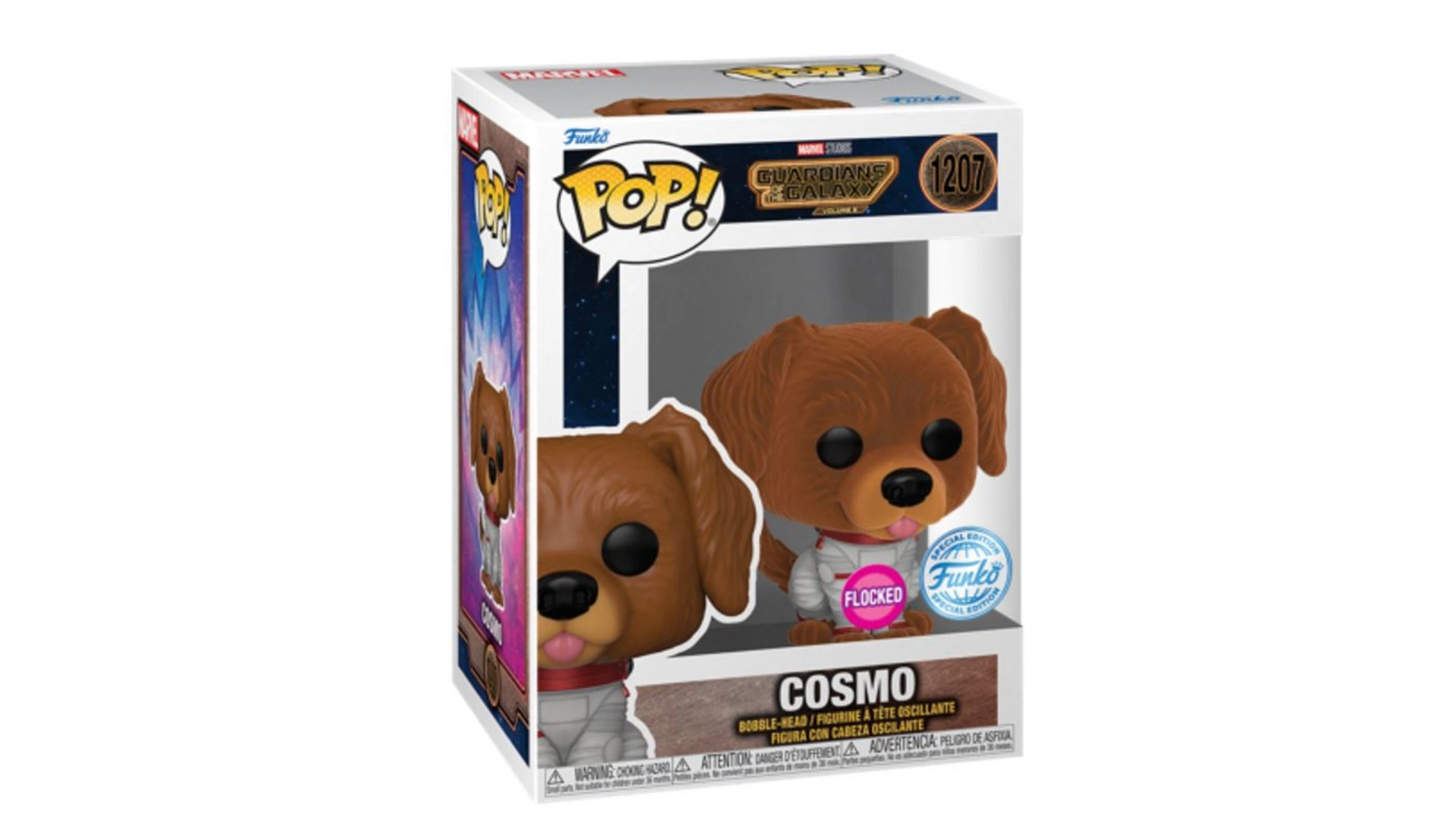 

Funko - Pop! -Марвел Стражи Галактики винил Cosmo (флокулированный)