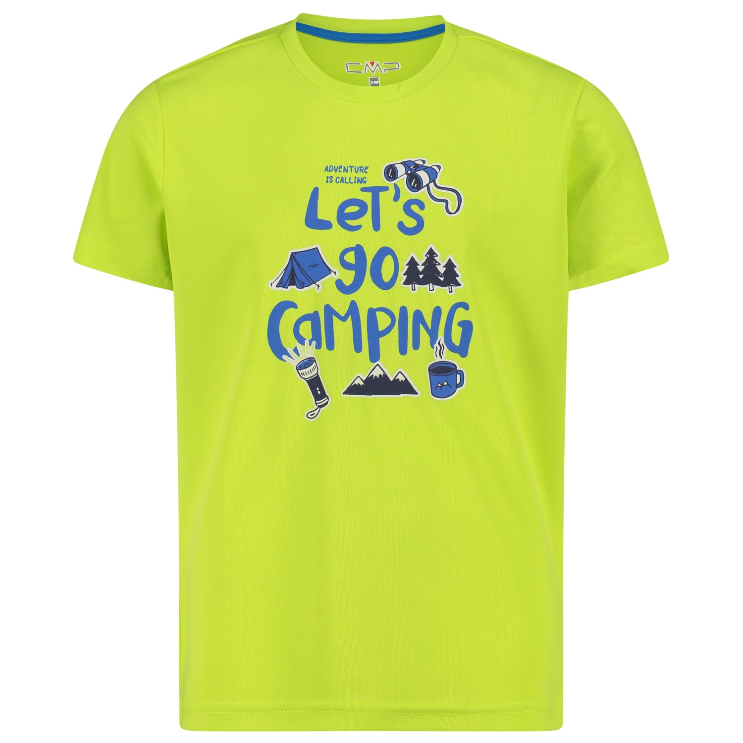 

Функциональная рубашка Cmp Boy's T Shirt Piquet, цвет Lime