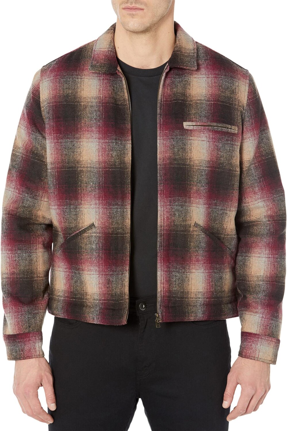 

Куртка Martial Jacket AllSaints, цвет Grey/Black/Red