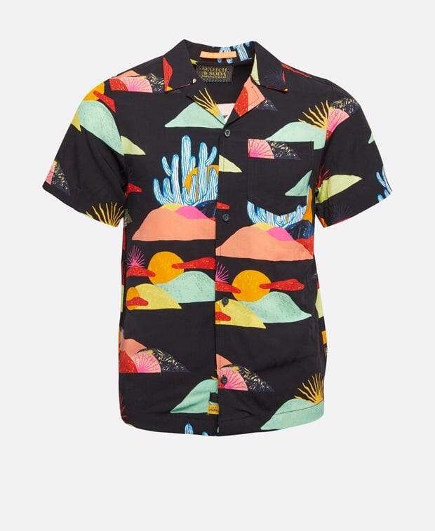

Блузка с короткими рукавами Scotch & Soda, белый