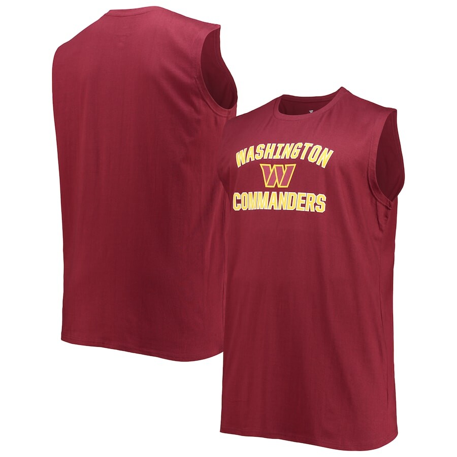 

Майка Fanatics Branded Washington Commanders, бордовый