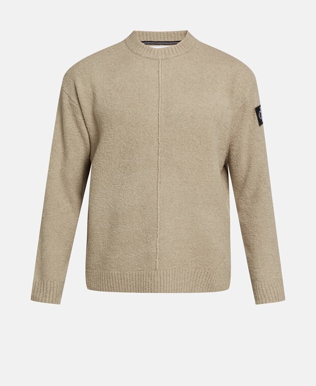 

Джемпер с длинными рукавами Calvin Klein Jeans, серо-коричневый