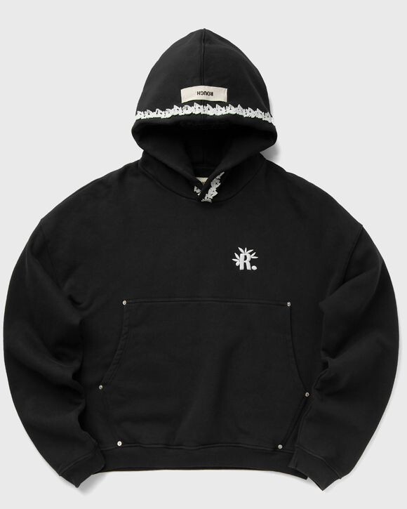 

Худи Rough. Embroidered Hood Hoodie, черный