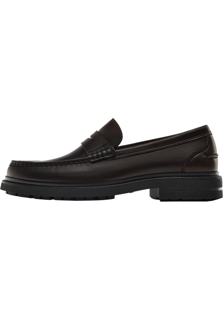 

Слипоны Massimo Dutti, коричневый