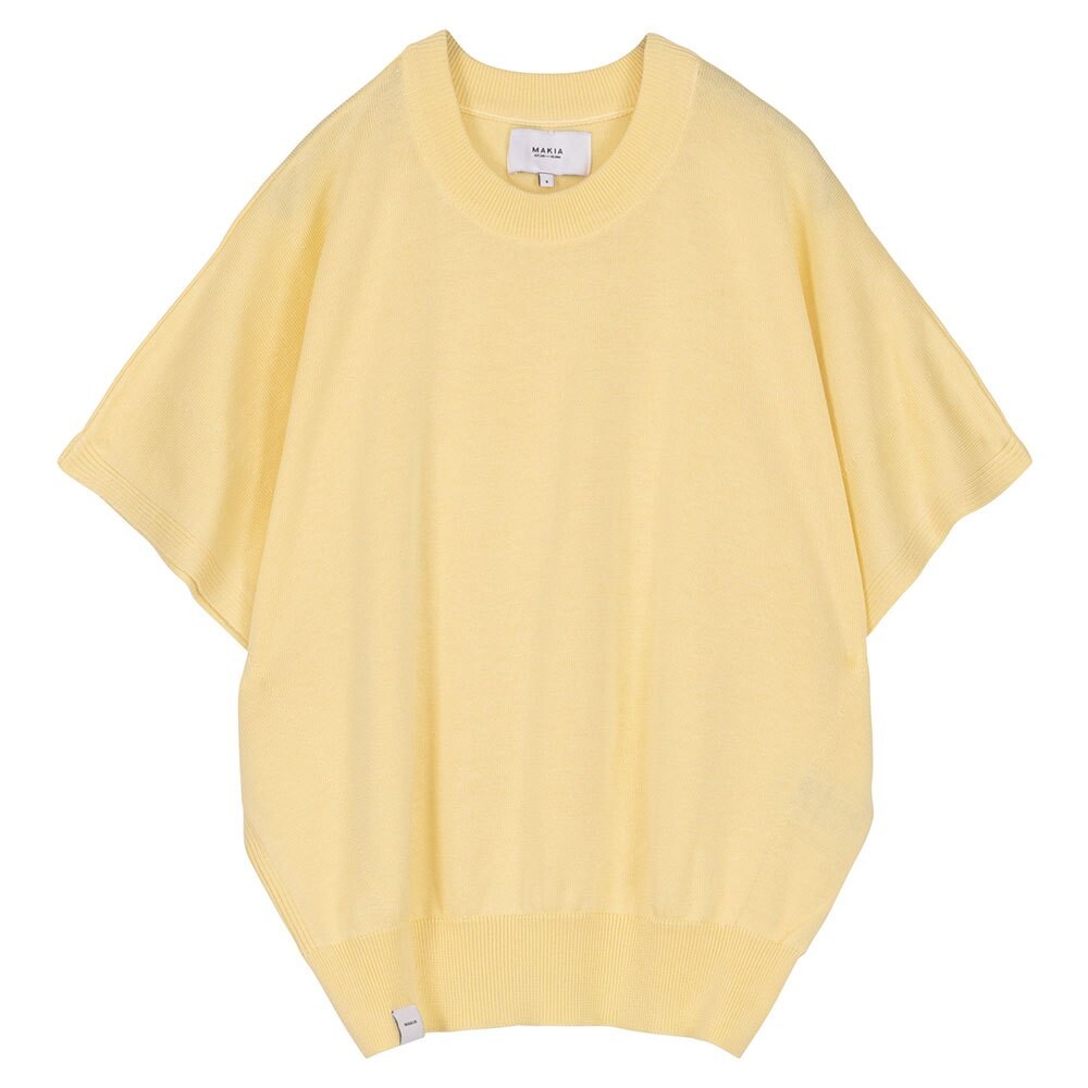 

Свитер Makia Mona Knit Short Sleeve Crew Neck, желтый