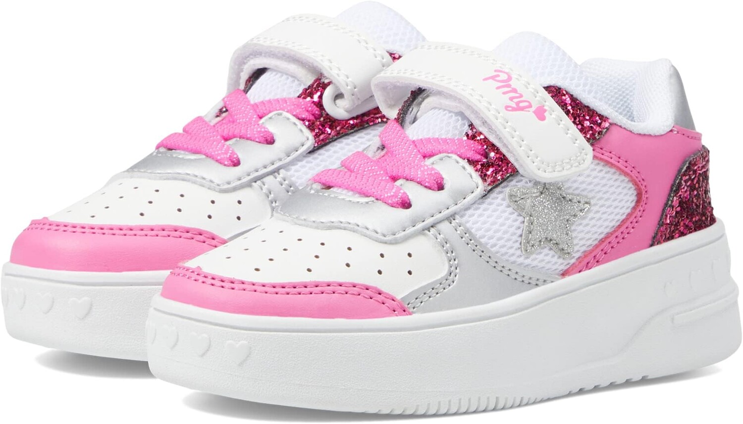 

Кроссовки 39655 Primigi, цвет Fuchsia/White/Silver/Fuchsia Metallic