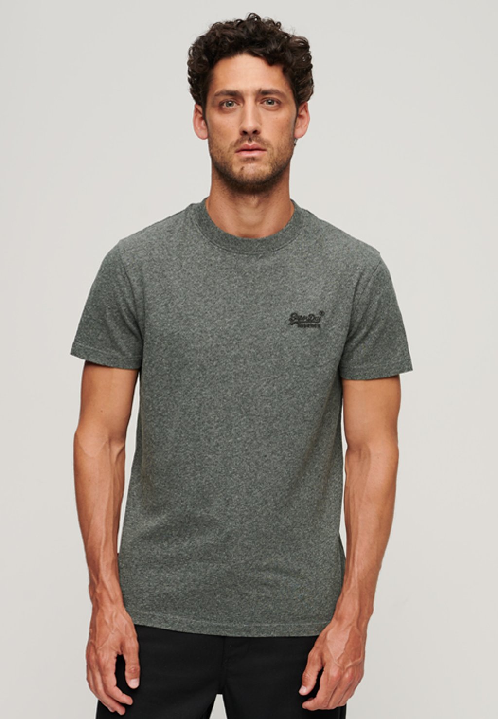 Базовая футболка VINTAGE LOGO EMB Superdry, темно-серый