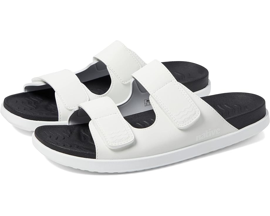 цена Сандалии Native Shoes Frankie Sugarlite, цвет Shell White/Jiffy Black/Shell White