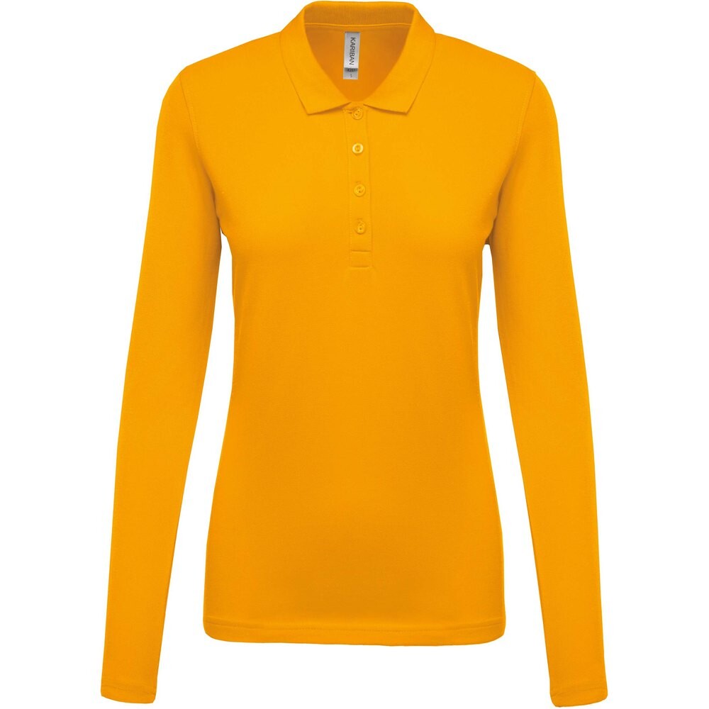 

Поло Kariban Long-Sleeved, синий