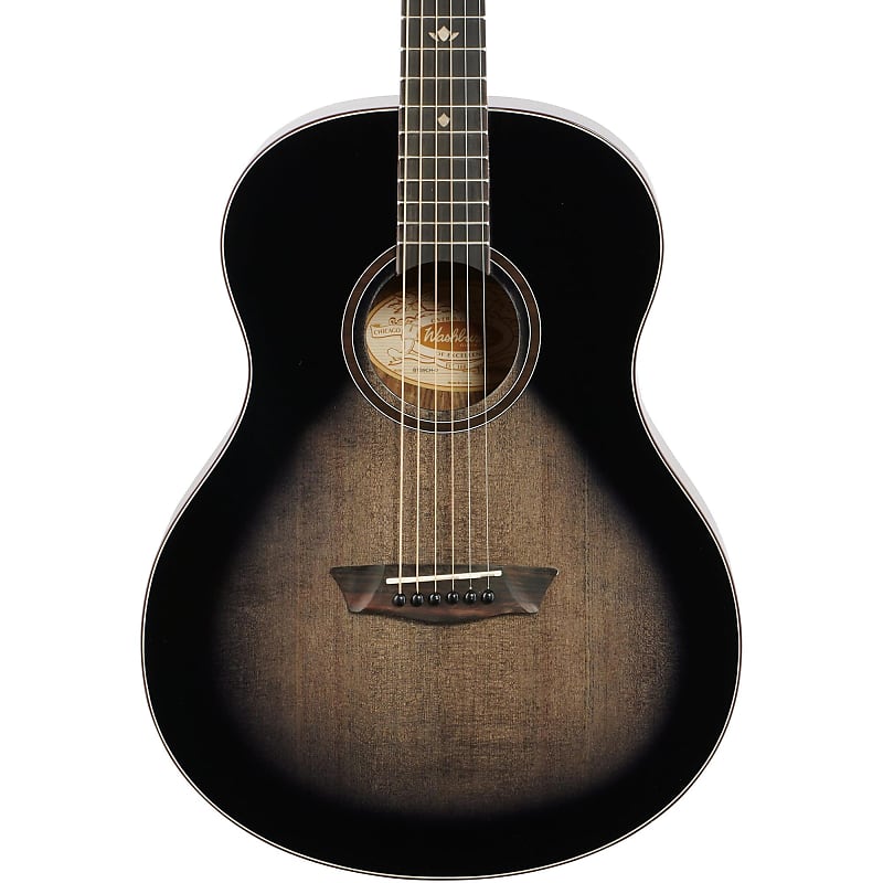 novo Акустическая гитара Washburn Bella Tono Novo S9 Acoustic Guitar, Charcoal Burst