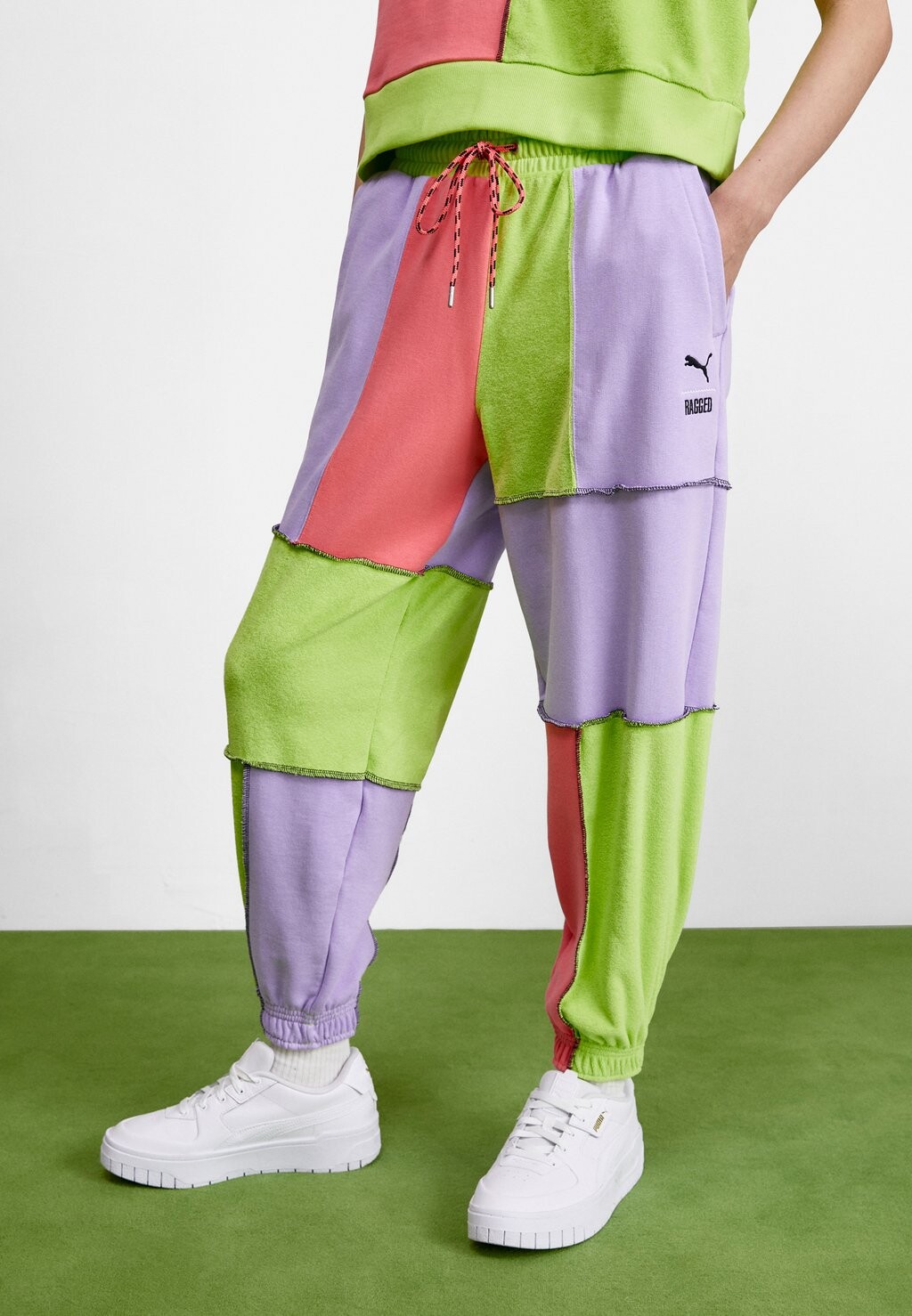 

Спортивные брюки Puma, мультиколор, Зеленый