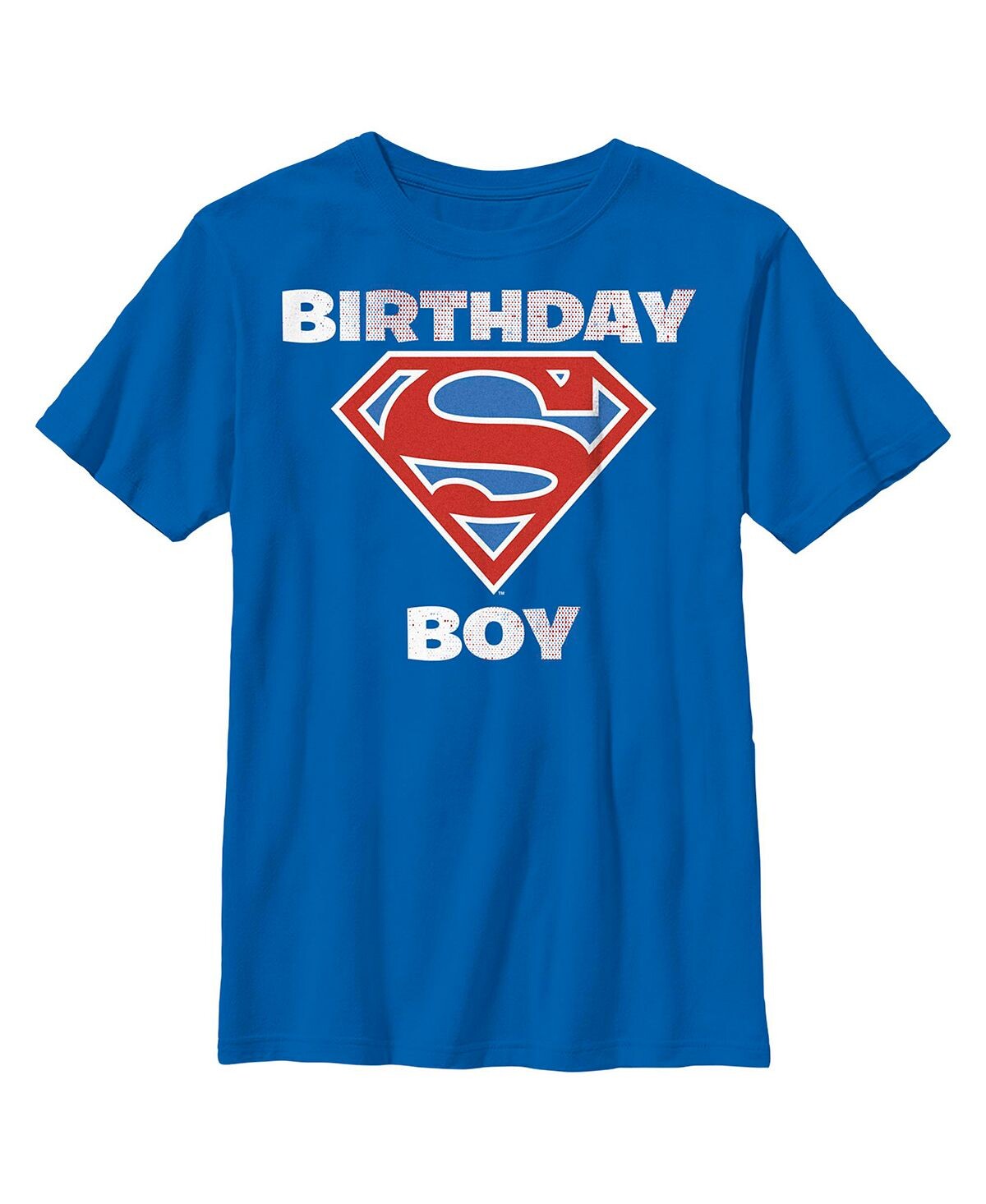 

Детская футболка с логотипом Superman Birthday Boy для мальчиков DC Comics