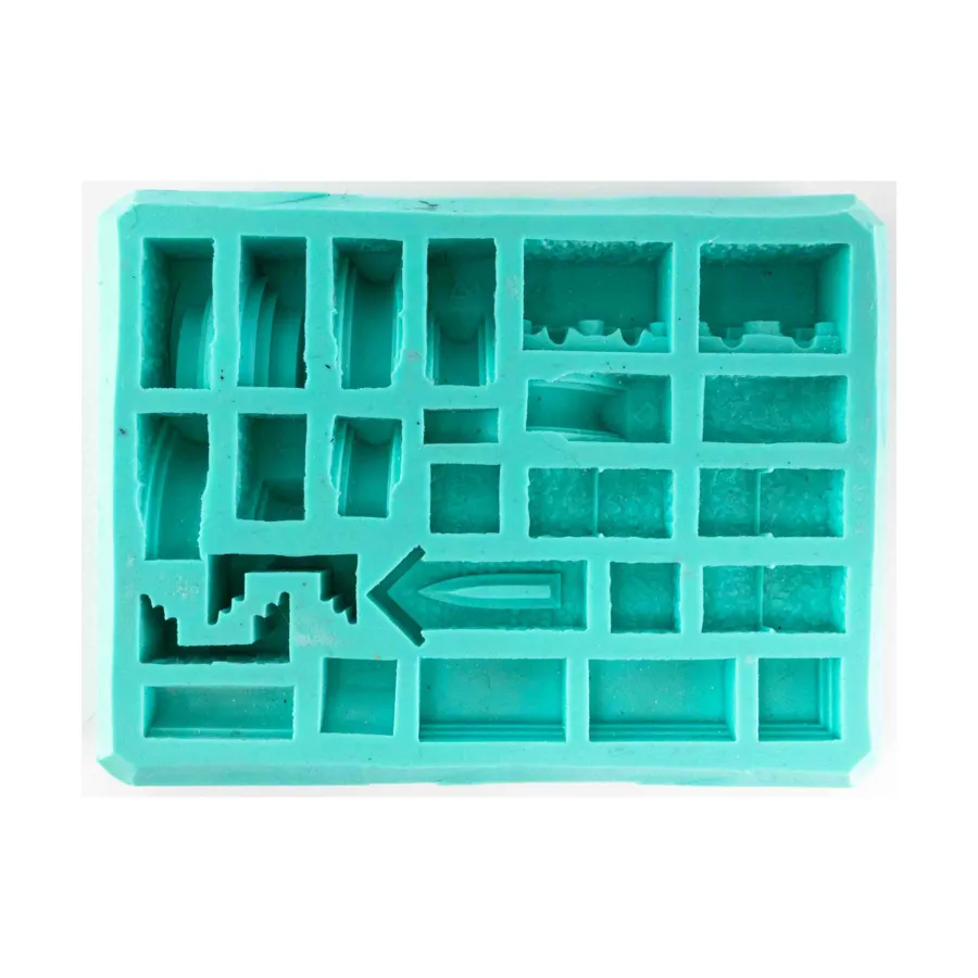 

дом №55 — форма для колокольни, Silicon Terrain Molds (Hirst Arts)