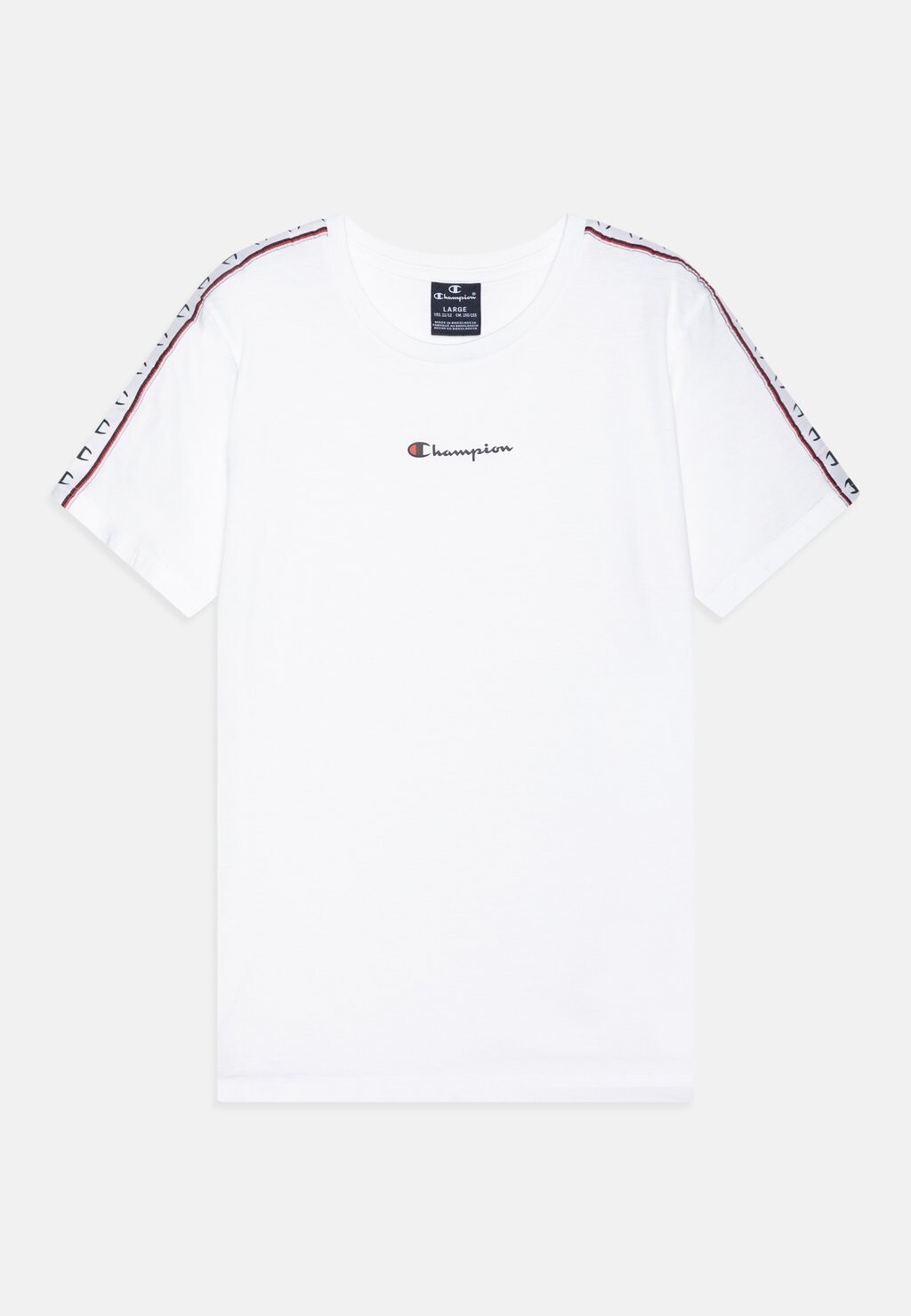 

Футболка с принтом RETRO SPORT TAPE CREWNECK UNISEX Champion, цвет white