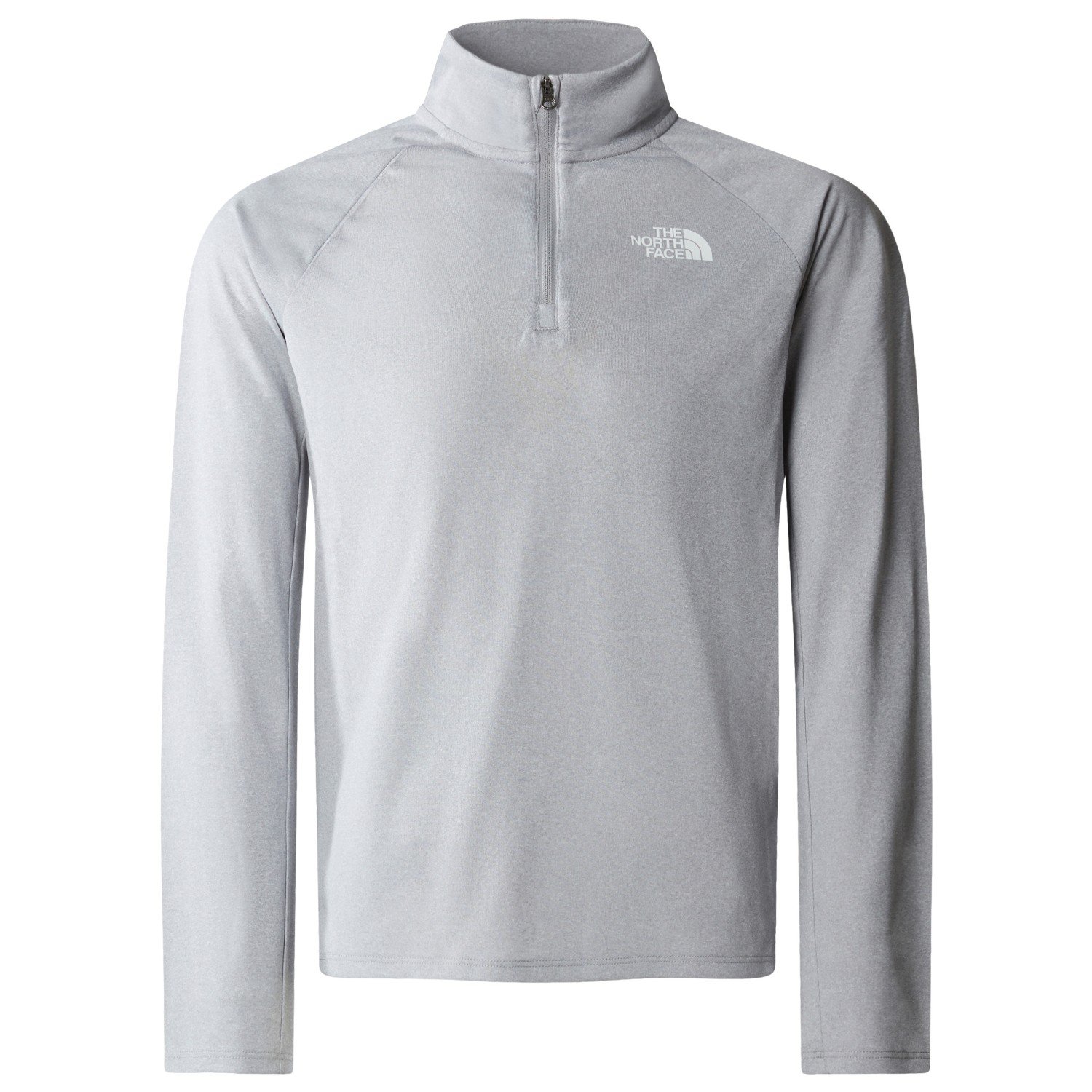 Беговая рубашка The North Face Teen's Never Stop 1/4 Zip, цвет TNF Light Grey Heather