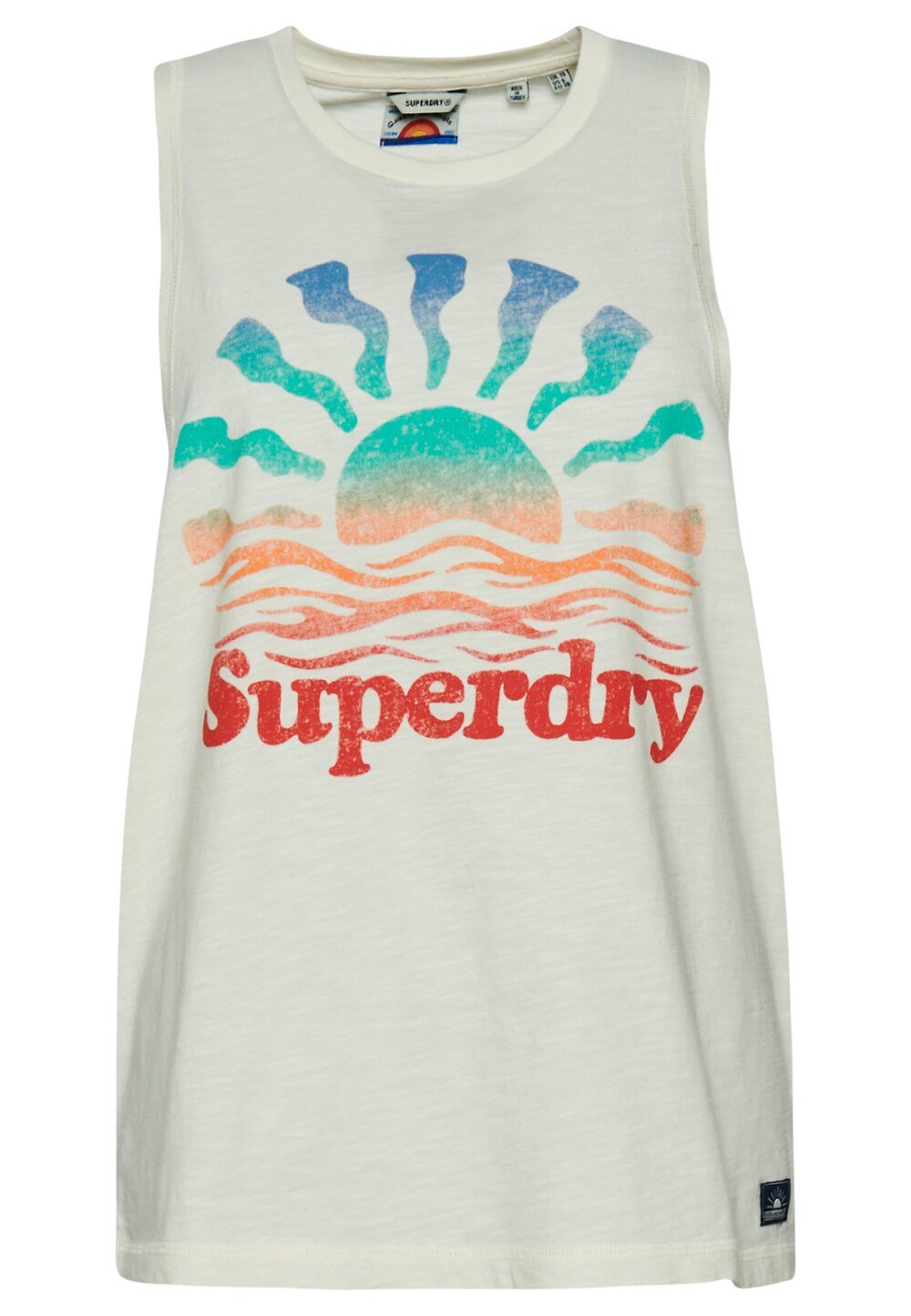 

Топ Superdry Cali, белый