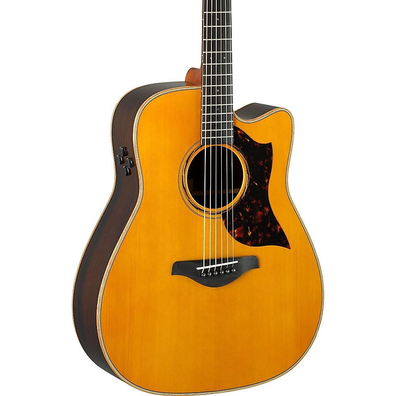 Электрогитара Yamaha A-Series A3R Dreadnought Acoustic-Electric Guitar Vintage Natural