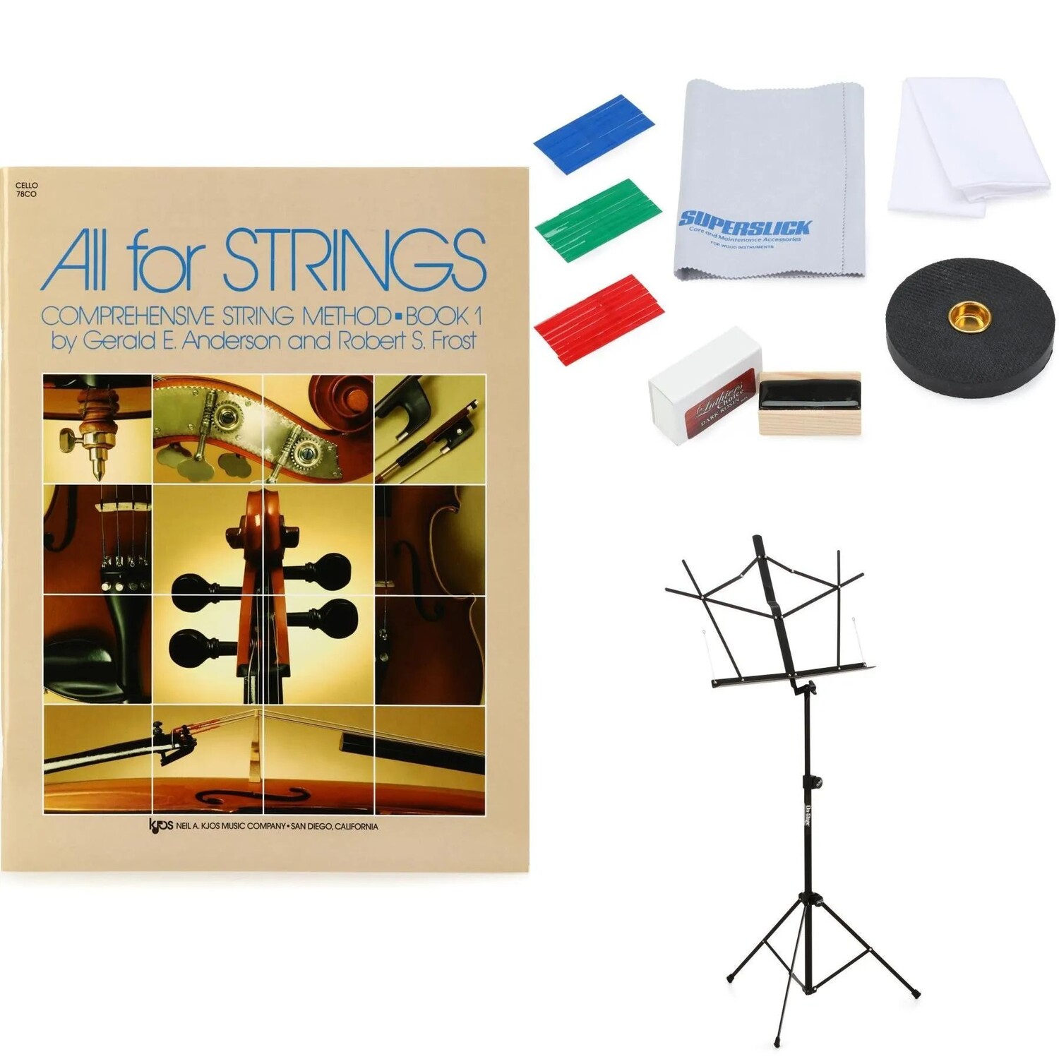 

Новый комплект Kjos All for Strings, книга 1 — виолончель
