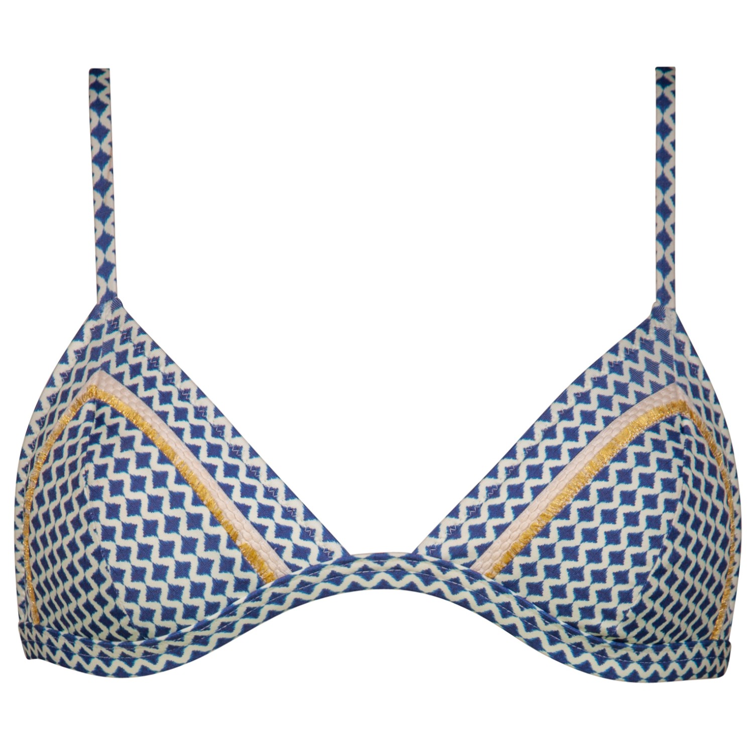 Верх бикини Watercult Women's Nautic Call Bikini Top 7449, цвет Navy/Cream 2 шт комплект светодиодная лента 55 дюймов 72 светодиода 55y1e770020603l p 7449 655000 l020 r020 7449 655000 l010 r020