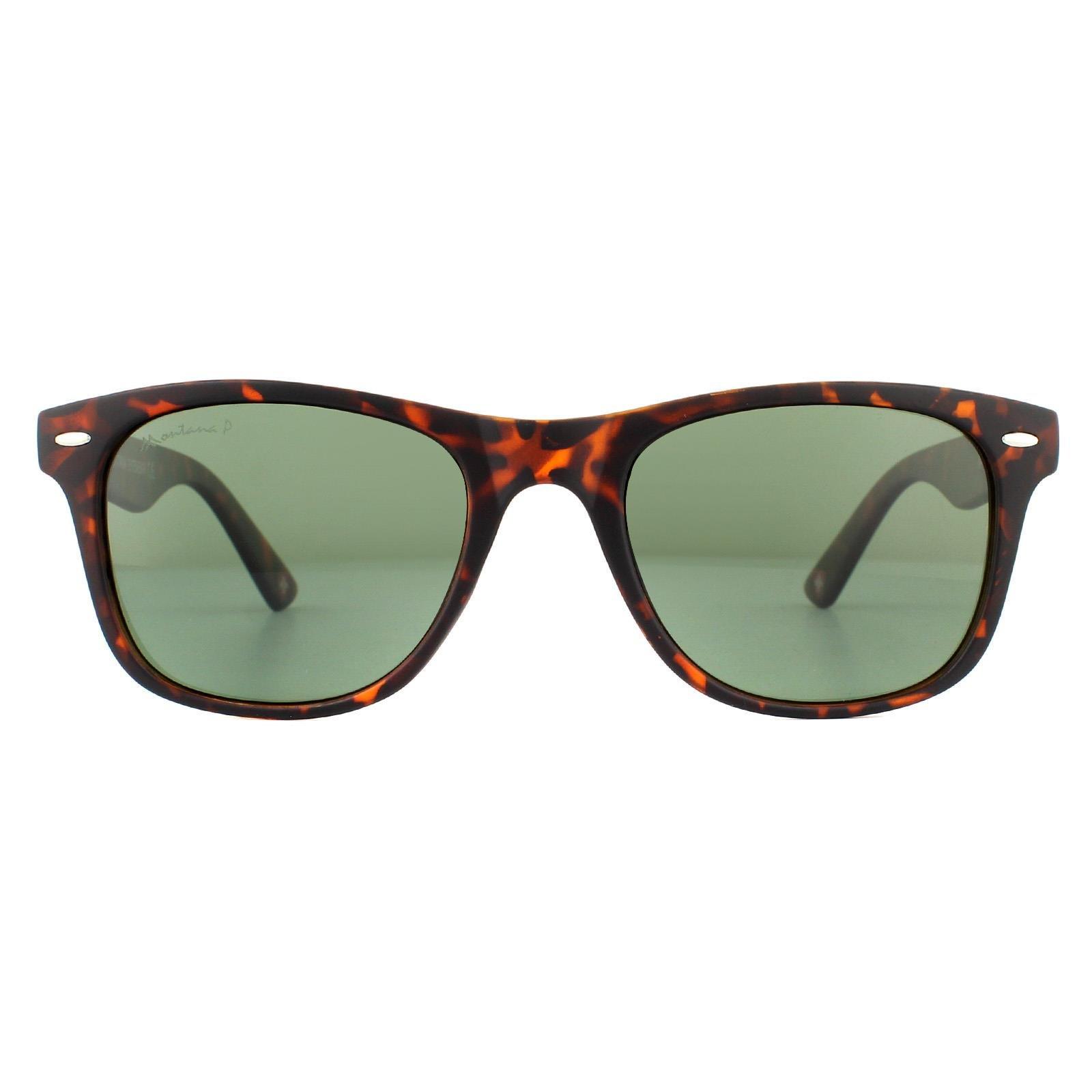Прямоугольные матовые черепахово-коричневые зеленые поляризованные солнцезащитные очки Rubbertouch G15 montana, коричневый